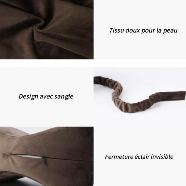 Coussin orthopédique pour jambes et genoux – Confort et bien-être - COUSSIN LAB