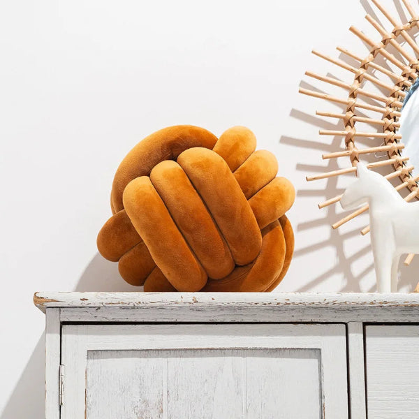 Coussin Canapé - Rond Nœud Velours - COUSSIN LAB