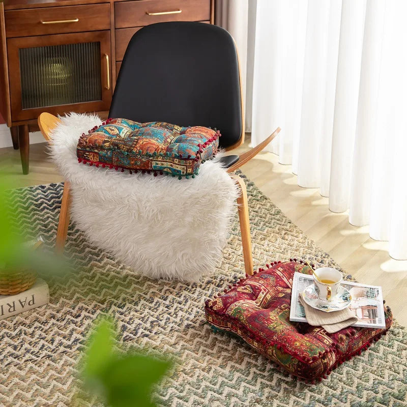 Coussin de Sol Bohème - l'Art de la Détente - COUSSIN LAB