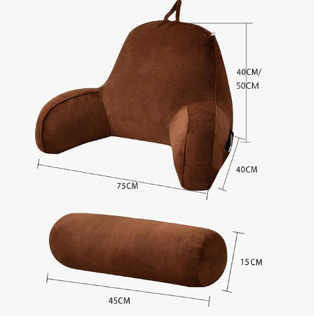 Coussin de Lecture Ergonomique – Support & Douceur