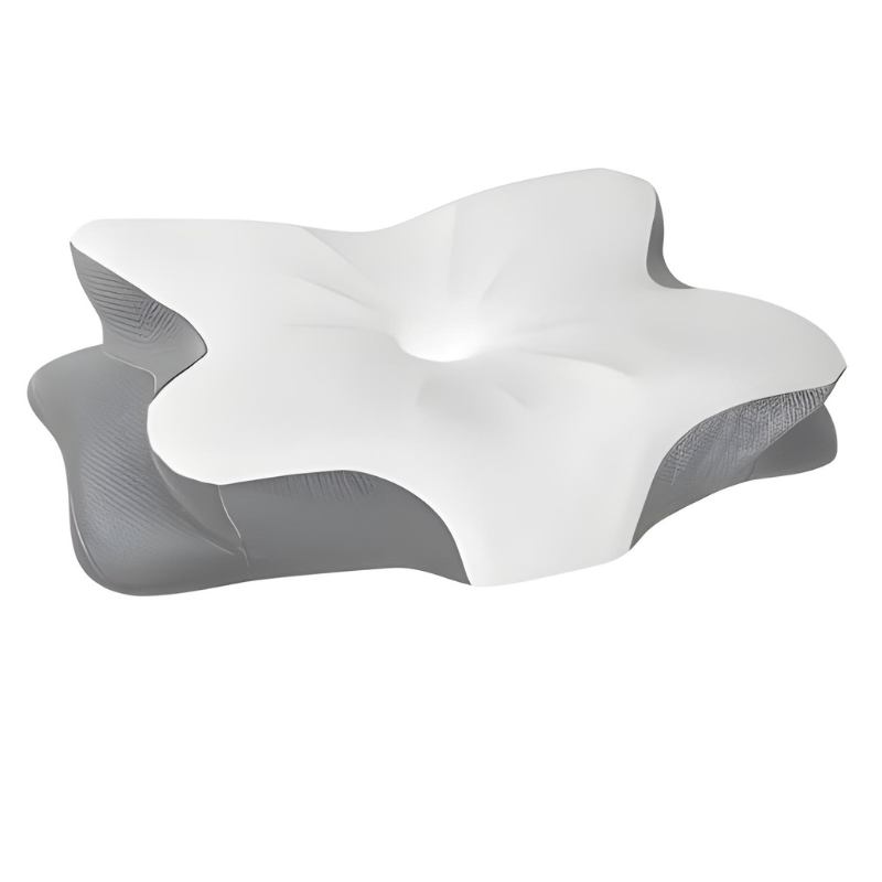 Oreiller Cervical Ergonomique en Mousse à Mémoire de Forme DreamLab™ - COUSSIN LAB