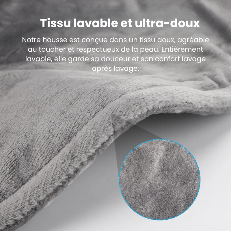 Coussin Chauffant  Électrique ZenLab™– Soulagement du Cou & des Épaules en Profondeur