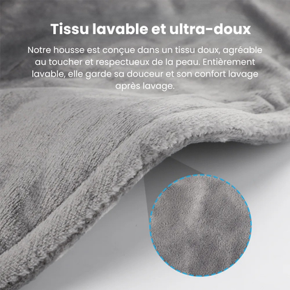 Coussin Chauffant  Électrique ZenLab™– Soulagement du Cou & des Épaules en Profondeur