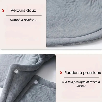 Coussin Chauffant  Électrique ZenLab™– Soulagement du Cou & des Épaules en Profondeur