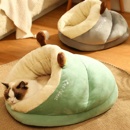 Coussin pour Chien & Chat - Pantoufle Douillette