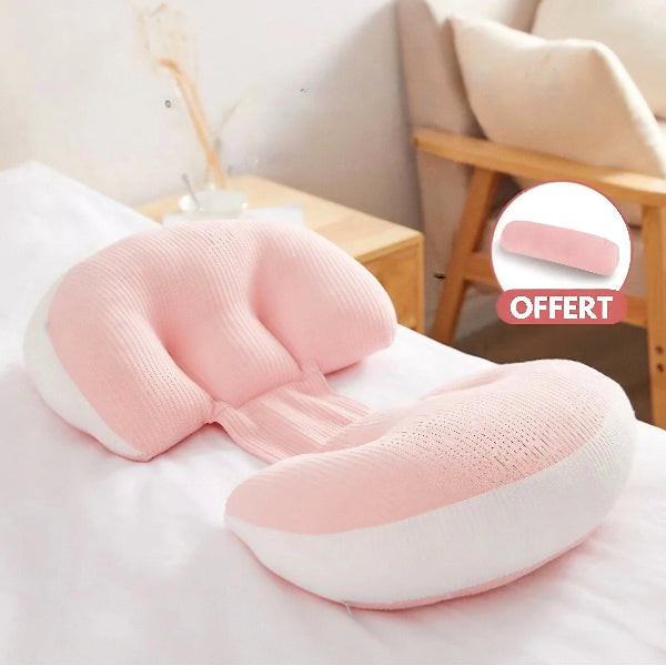 Coussin de Grossesse Ergonomique | RELAX-SOFT™ + Coussin OFFERT