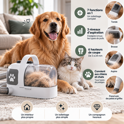 ASPIRATEUR_TOILETTAGE_CHIEN_CHAT