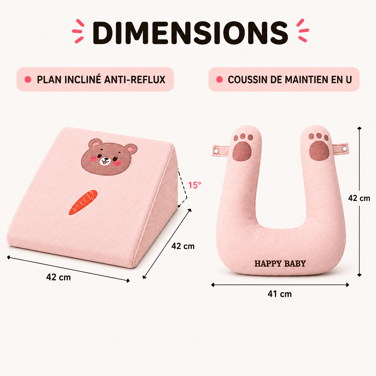 COUSSIN ANTI REFLUX PLAN INCLINE