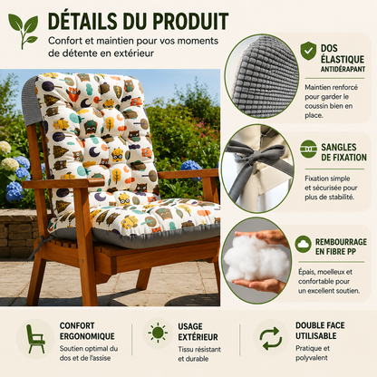 COUSSIN CHAISE EXTERIEUR