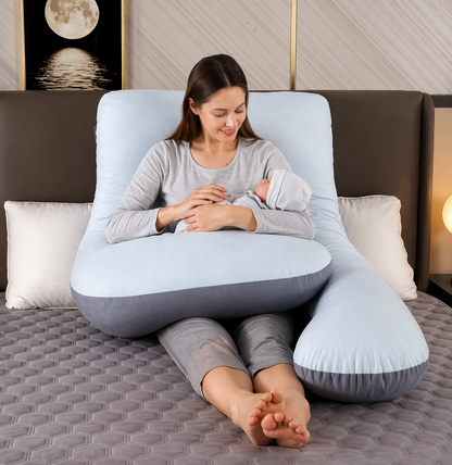 Coussin de Grossesse Ergonomique  | U-SOFT™ Multiusage - COUSSIN LAB