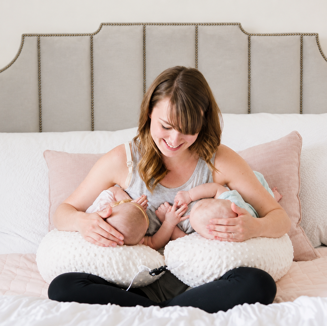 COUSSIN D'ALLAITEMENT JUMEAUX