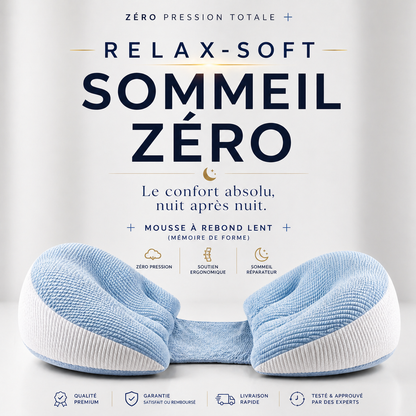 Coussin de Grossesse Ergonomique pour Dormir | RELAX-SOFT™ - COUSSIN LAB