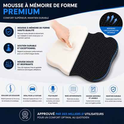 COUSSIN VOITURE REHAUSEUR