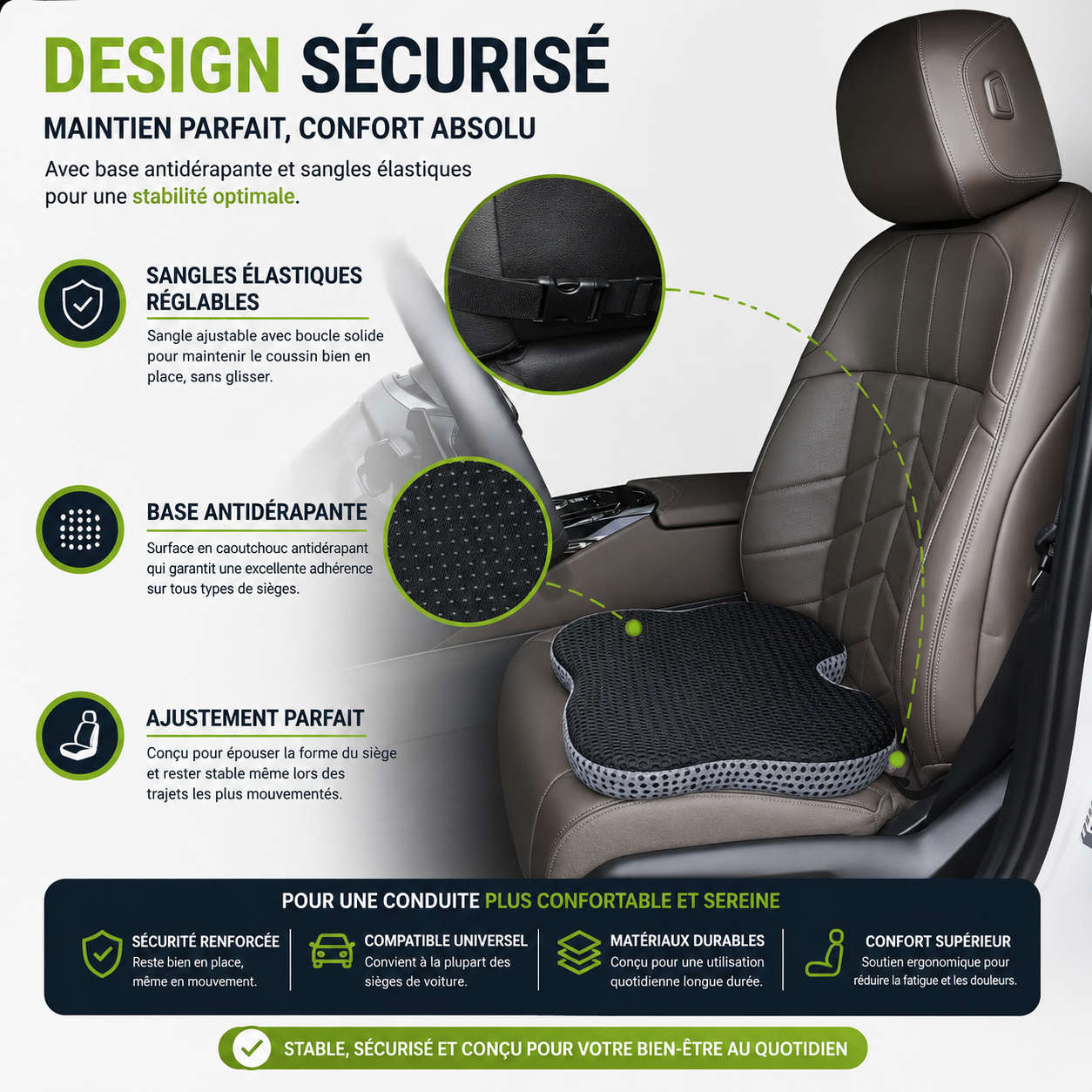 COUSSIN VOITURE REHAUSEUR