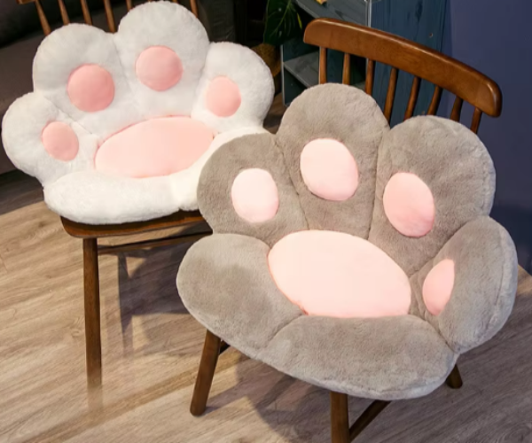 Coussin Enfant - Pâte de Chat Kawaii