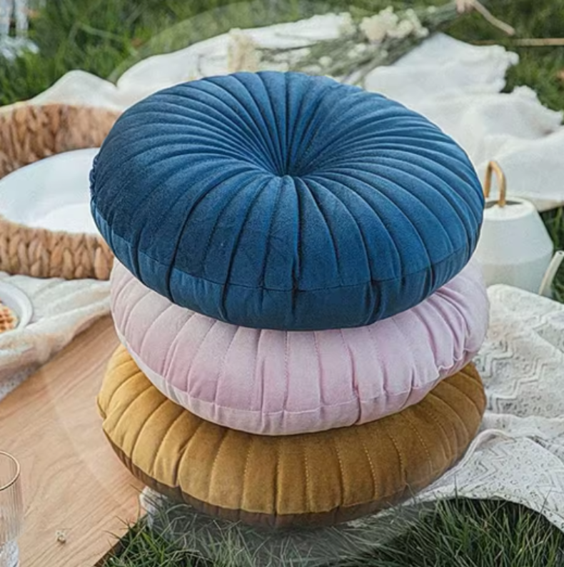 Coussin Canapé - Rond Pétale de Velours