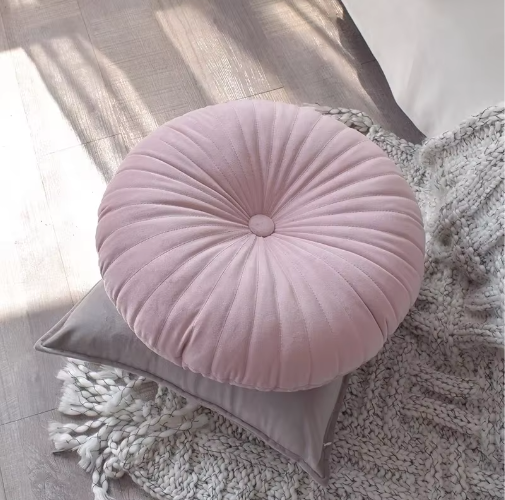 Coussin Canapé - Rond Pétale de Velours