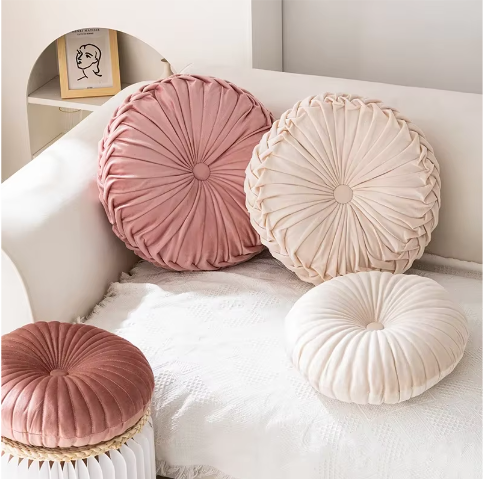 Coussin Canapé - Rond Pétale de Velours