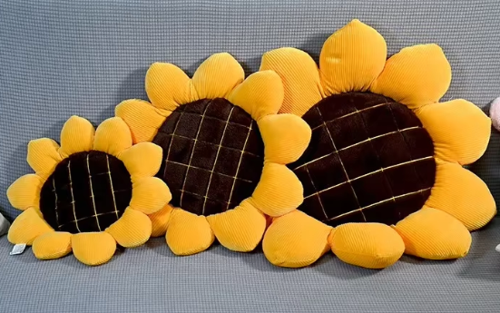 Coussin Fleur - Tournesol Rêveur