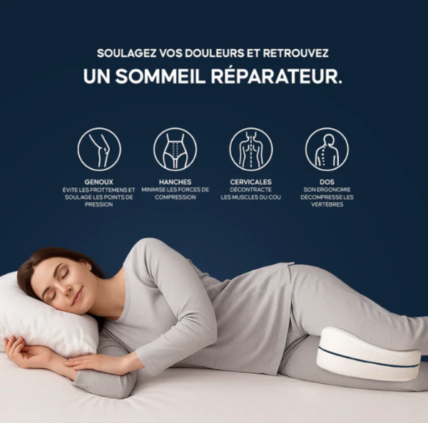 Coussin Ergonomique - Soulagement lombaire & sciatiques  - COUSSIN LAB