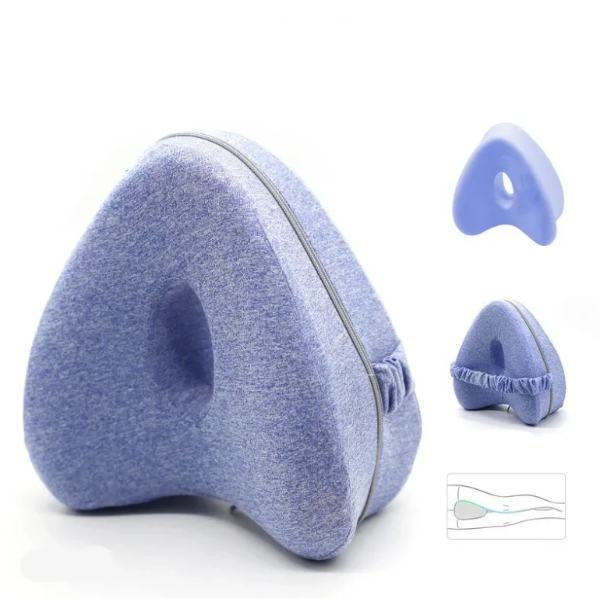 Coussin Ergonomique Genoux - Soulagement lombaire & sciatiques 