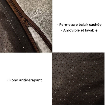 Grand Lit Épais et Résistant pour Chien – Confort Suprême & Soutien de la Colonne Vertébrale