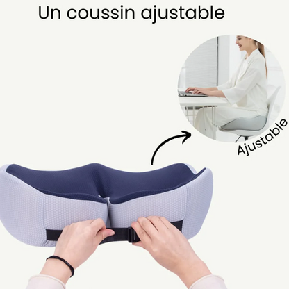 Coussin Coccyx Orthopédique Ajustable – Soulagement Sur-Mesure, Partout