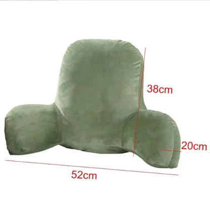Coussin de Lecture Ergonomique en Velours