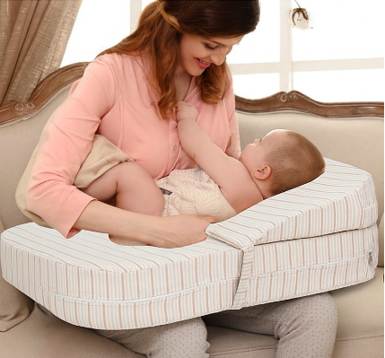 Coussin d’Allaitement Miloa® – Réglable Anti-Reflux & Anti-Régurgitation (0 à 12 mois)