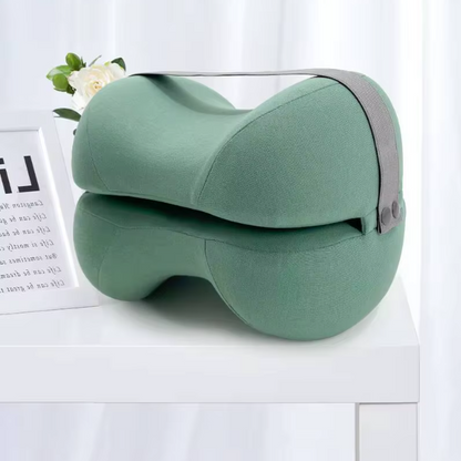 Coussin Ergonomique Jambe & Genou Genoxa™ – Mousse à Mémoire de Forme Anti-Douleur