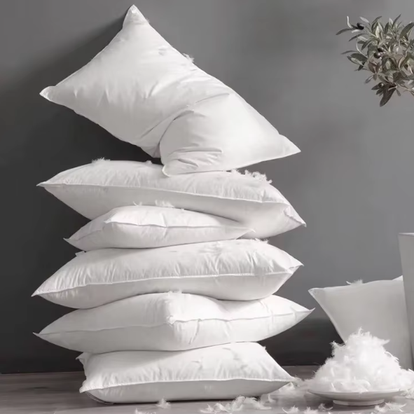 Oreiller en Plumes d’Oie 100 % – Confort Hôtel 5 Étoiles & Soutien Cervical - COUSSIN LAB