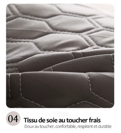 Coussin de Lecture Triangulaire – Grand Cale-Dos en Latex Rafraîchissant - COUSSIN LAB