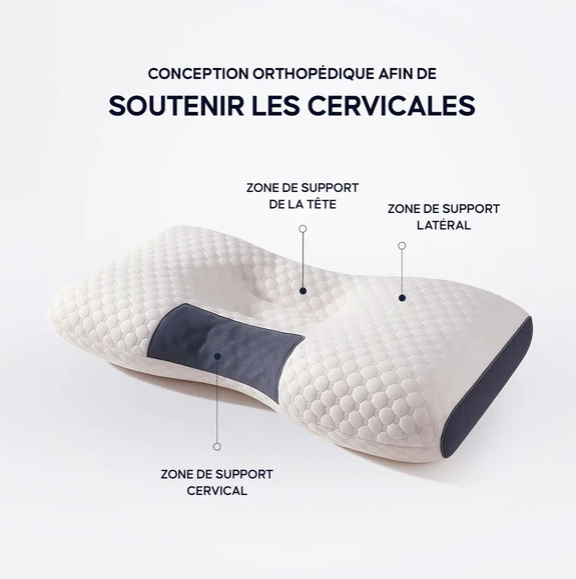 Coussin Ergonomique – En Mousse à Mémoire - COUSSIN LAB