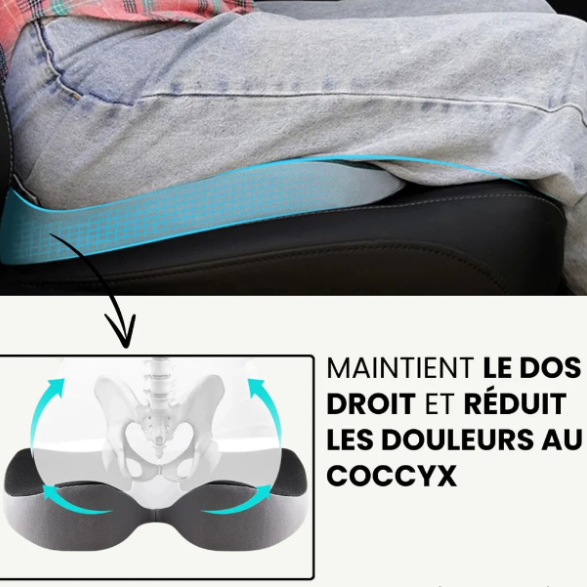 Coussin Confort Hémorroïdes – Soulagement Optimal pour une Assise Prolongée