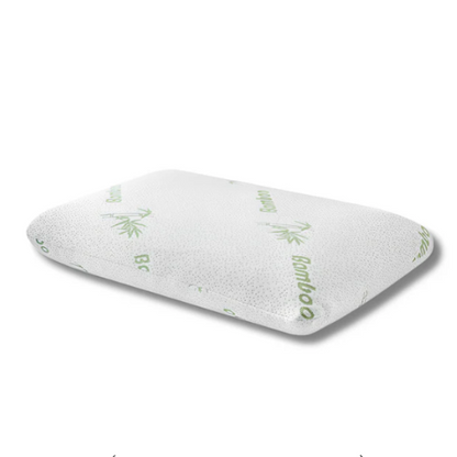 Coussin Bambou 100% Naturel à Mémoire de Forme - Soutien Cervical