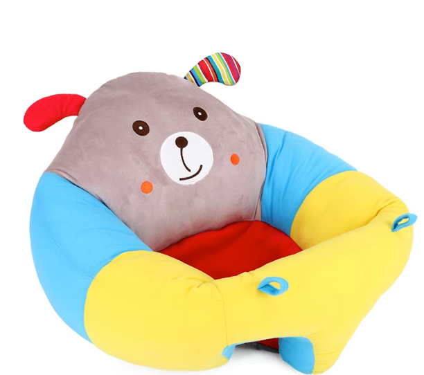 Coussin Bébé Assis – Coton doux & Antidérapant pour apprendre sans chute
