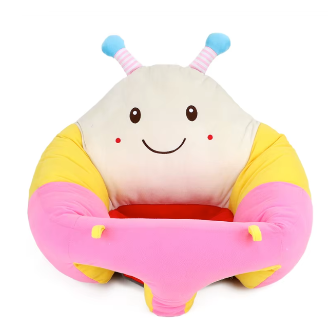 Coussin Bébé Assis – Coton doux & Antidérapant pour apprendre sans chute
