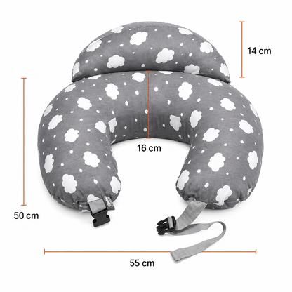 Coussin d’allaitement ErgoMum™ – Soutien ergonomique maman & bébé - COUSSIN LAB