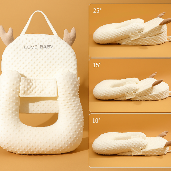 Coussin Bébé - Anti-Régurgitation & Anti-reflux 0-2 ans