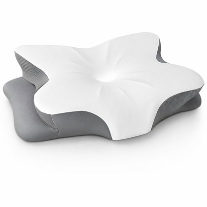 Oreiller Cervical Ergonomique en Mousse à Mémoire de Forme DreamLab™ - COUSSIN LAB