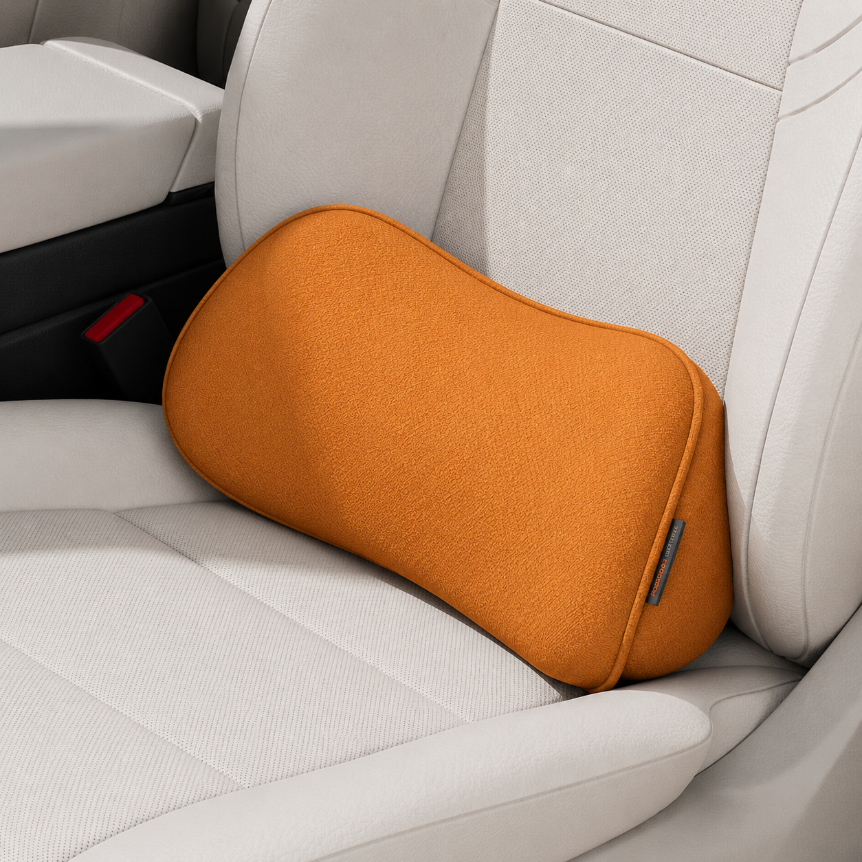 Coussin Lombaire Ergonomique Voiture & Bureau | Mousse à Mémoire de Forme Confort Dos - COUSSIN LAB
