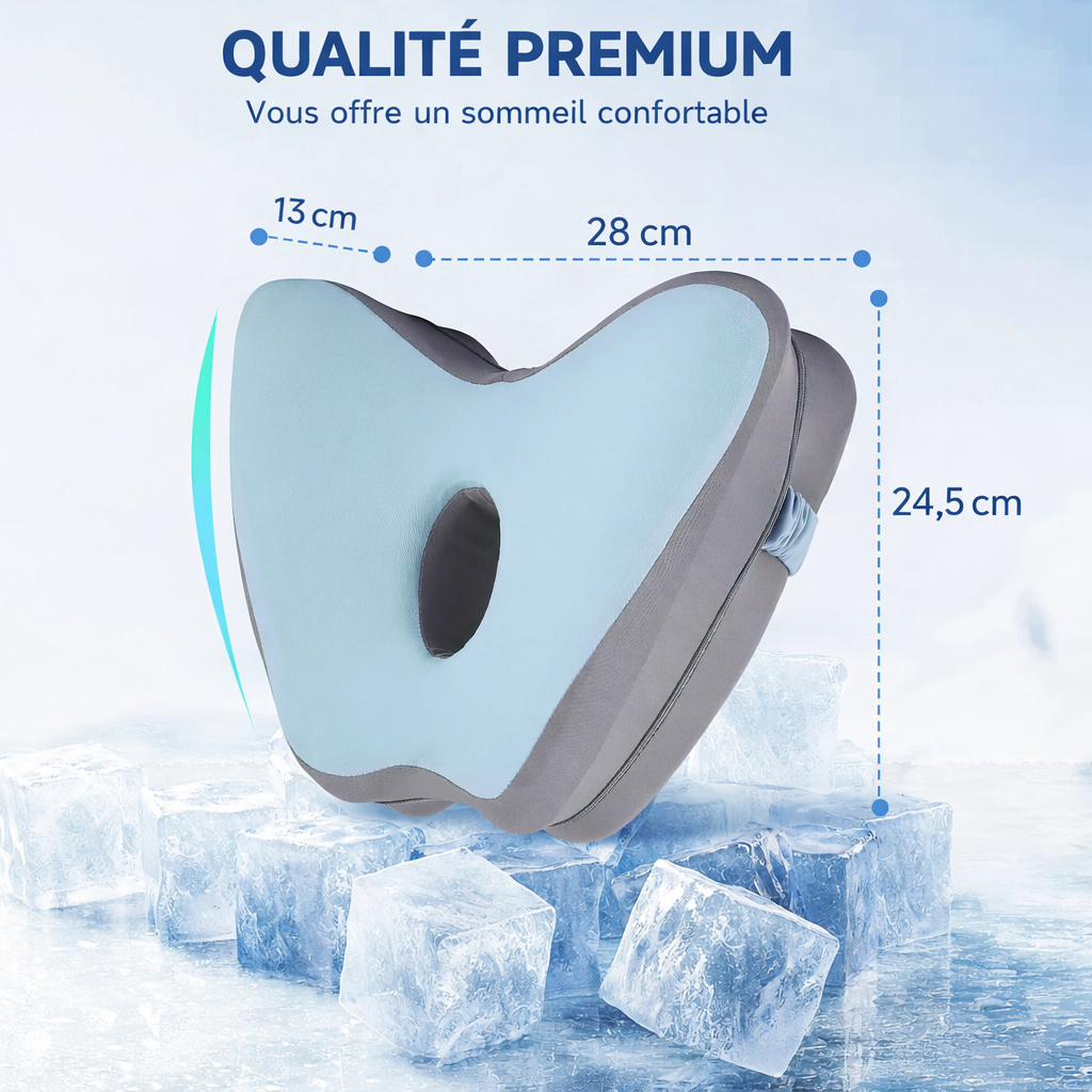 Coussin Orthopédique Genou Monova™ – Soulagement lombaire, Sciatique & Hanches