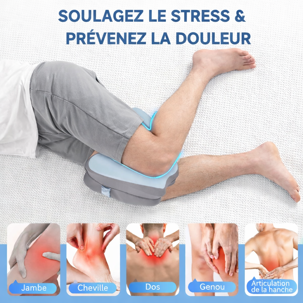 Coussin Orthopédique Genou Monova™ – Soulagement lombaire, Sciatique & Hanches