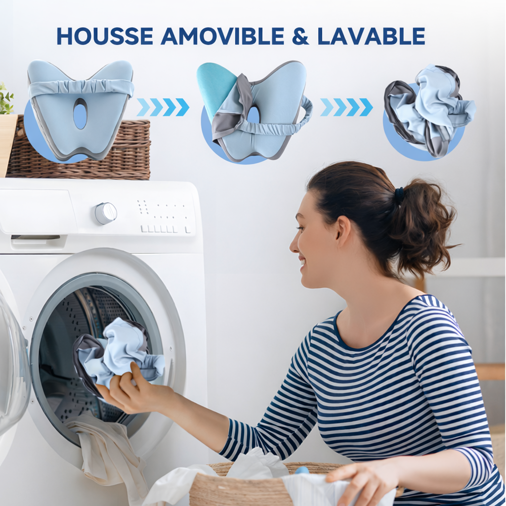 Coussin Orthopédique Genou Monova™ – Soulagement lombaire, Sciatique & Hanches