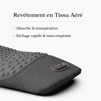 Coussin Massant & Chauffant Ergonomique LombiLab™– Soutien Dos & Lombaire - COUSSIN LAB