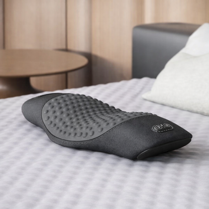 Coussin Massant & Chauffant Ergonomique LombiLab™– Soutien Dos & Lombaire - COUSSIN LAB