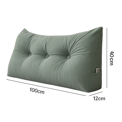 Coussin en Tête de Lit Ergonomique – Idéal pour Lire, Regarder, Se Détendre