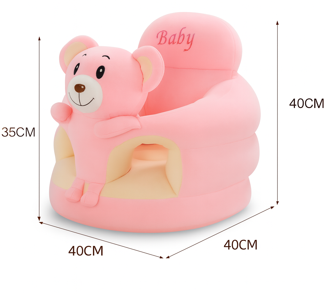 Coussin Bébé Assis – Le soutien doux pour apprendre à se redresser seul