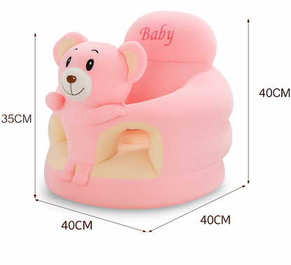 Coussin Bébé Assis – Le soutien doux pour apprendre à se redresser seul