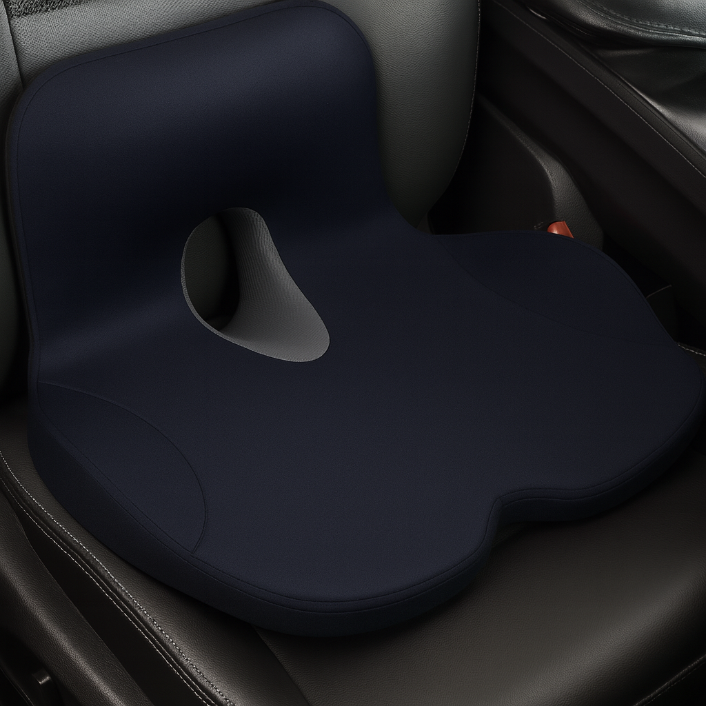 Coussin Ergonomique Anti-Escarre – Soutien Mémoire de Forme Coccyx & Lombaire